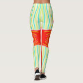 Verspreide, dubbele doedelen. leggings (Achterkant)
