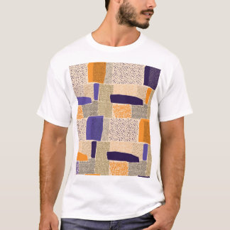 Verspreide geometrische lijnen: Abstracte kunst T-shirt