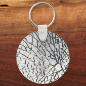 Verspreide glastextuur sleutelhanger (Voorkant)