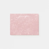 Verspreide harten gepersonaliseerd post-it® notes (Voorkant)