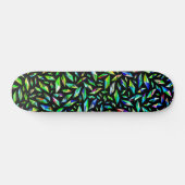 Verspreide kleur Groen Skateboard (Horizontaal)
