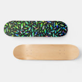 Verspreide kleur Groen Skateboard (Horizontaal)