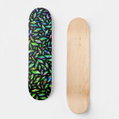Verspreide kleur Groen Skateboard (Voorkant)
