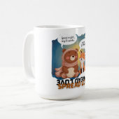 verspreide liefde koffiemok (Voorkant links)