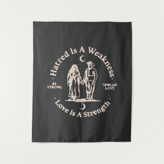 verspreide liefde wandkleed