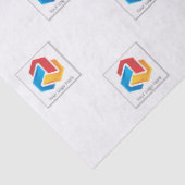 Verspreide Logo Tissuepapier (Detail)