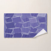 Verspreide paarse schoppen bad handdoek (Handdoek)