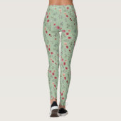 Verspreide Rozen Leggings (Achterkant)