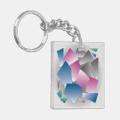 Verspreide schachten sleutelhanger (Voorkant Links)