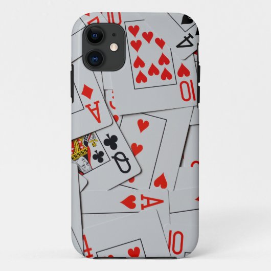 Verspreide speelkaarten, Case-Mate iPhone case (Achterkant)