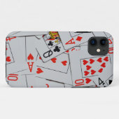 Verspreide speelkaarten, Case-Mate iPhone case (Achterkant (horizontaal))