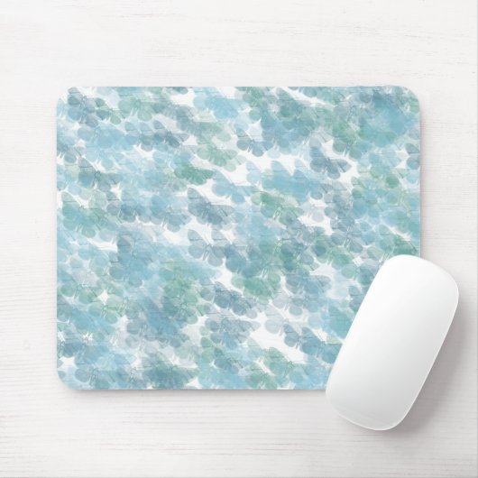 Verspreide vlinders muismat (Met muis)