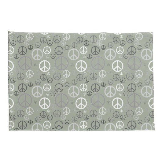 Verspreide vredessignalen Grijze SPST Kussensloop (Achterkant-Rechts)