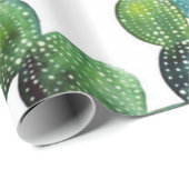 Verspreide woestijn Prickley Pear Cactus Cadeaupapier (Rol Hoek)