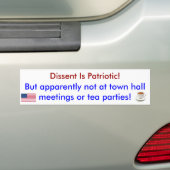 Verspreiding is patriottische Bumpersticker (Op auto)