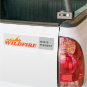 verspreiding van brand bumpersticker (Op Truck)