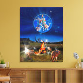 VERSPREIDING VAN DE VREDE NATIES CANVAS AFDRUK (Insitu (Woonkamer))