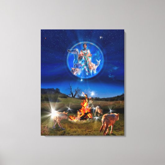 VERSPREIDING VAN DE VREDE NATIES CANVAS AFDRUK (Voorkant)