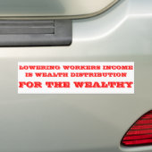 Verspreiding van het vermogen bumpersticker (Op auto)