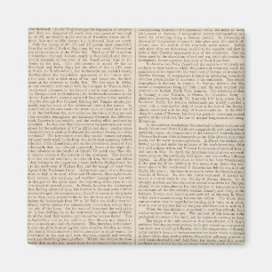 Verspreiding van warmte over het Wereldbol wordt v Magneet