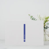 Verspreidingsborden Briefpapier (Staand voorkant)