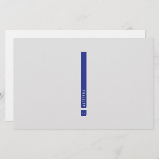 Verspreidingsborden Briefpapier (Voorkant / Achterkant)