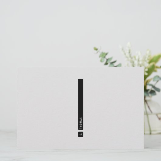 Verspreidingsborden Briefpapier (Staand voorkant)