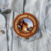 Versteend bos (NP2) Ronde Button 4,0 Cm (In situ)