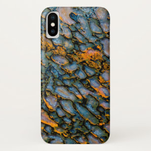 Versteend dinosaurusbot iPhone x hoesje