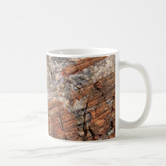 Versteende log Close-up I Koffiemok (Rechts)