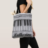 verstelbare Pianozak Tote Bag (Dichtbij)