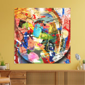 versteld canvas afdruk (Insitu (Woonkamer))