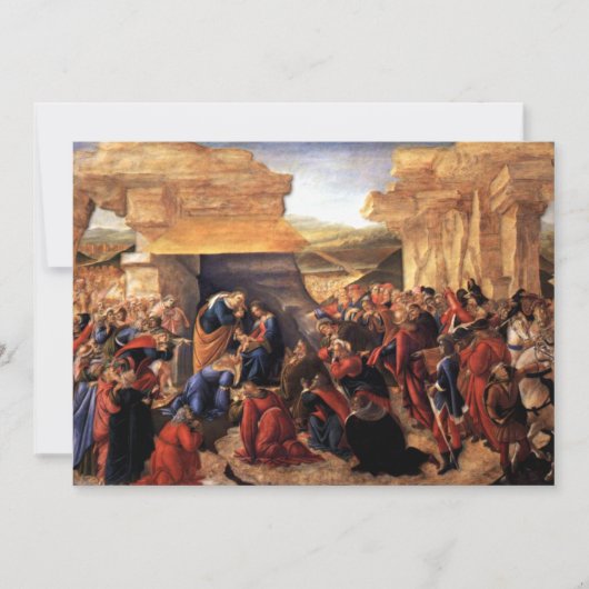 Versterking van de Magi - Botticelli (Voorkant)