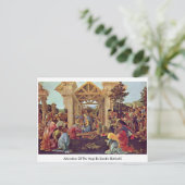Versterking van de Magi door Sandro Botticelli Briefkaart (Staand voorkant)