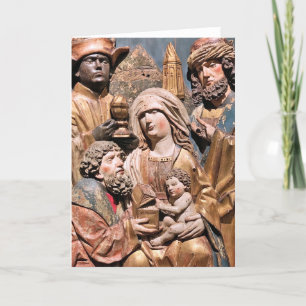 Versterking van de Magi II-kerstkaart Kaart