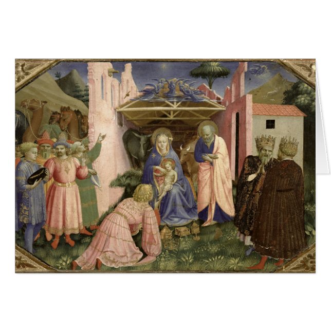 Versterking van de Magi van de predella (Voorkant Horizontaal)