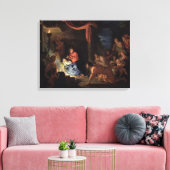 Versterking van de schaaphersen, 1689 canvas afdruk (Insitu (Woonkamer))