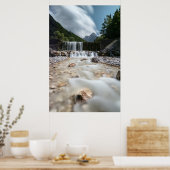 Versterking van de vallei van Krnica in Slovenië Poster (Keuken)