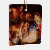 Versterking van herders en kerst van Magi Keramisch Ornament (Rechts)