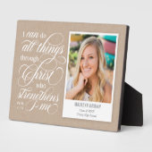 Versterking van het Afstuderen Keepomwille Desktop Fotoplaat (Zijkant)