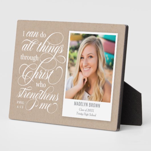 Versterking van het Afstuderen Keepomwille Desktop Fotoplaat (Zijkant)