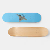 Versterking vliegtuig cartoon skateboard (Horizontaal)