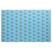 Versterking vliegtuig cartoon stof (Fat Quarter)