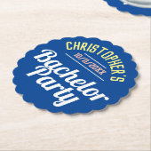 Verstoken Avond van een Man Kartonnen Onderzetters (Gekanteld)