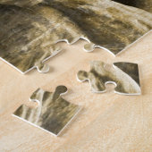 Verstoord bronzen beeld Auguste Rodin Legpuzzel (Zijkant)