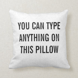 Verstoord Gepersonaliseerd Wit Kussen