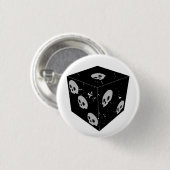 Verstoorde afvoerbuis ronde button 3,2 cm (Voorkant /achterkant)