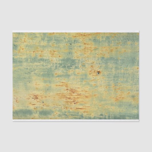 Verstoorde groene verf Stadskleding Tissuepapier (Voorkant)