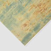 Verstoorde groene verf Stadskleding Tissuepapier (Detail)