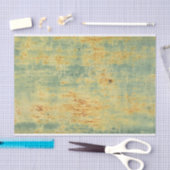 Verstoorde groene verf Stadskleding Tissuepapier (Craft)